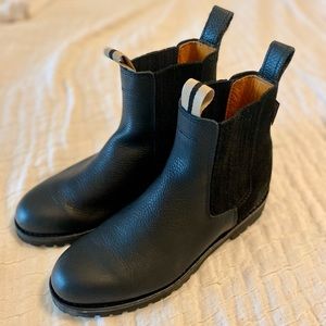 Penelope Chilvers Black Leather Chelsea Boots